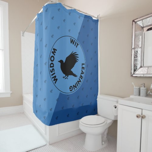Harry Potter  RAVENCLAW House Traits Graphic Shower Curtain