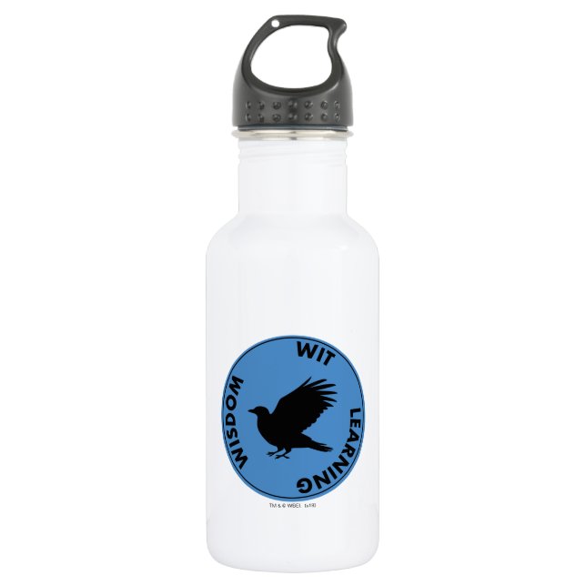 Harry Potter | RAVENCLAW™ House Traits Graphic Stainless Steel Water Bottle (Front)
