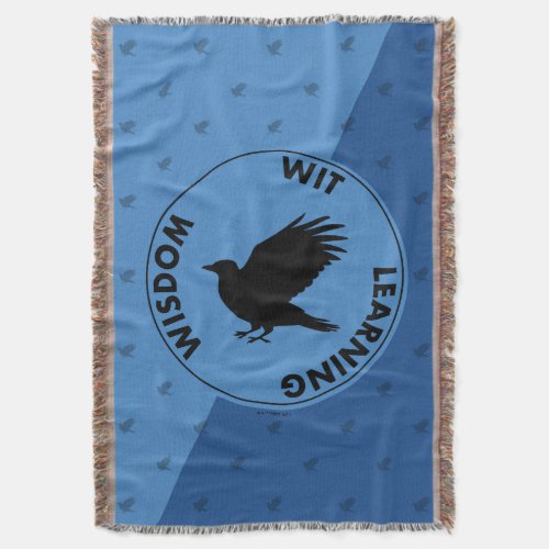 Harry Potter  RAVENCLAW House Traits Graphic Throw Blanket
