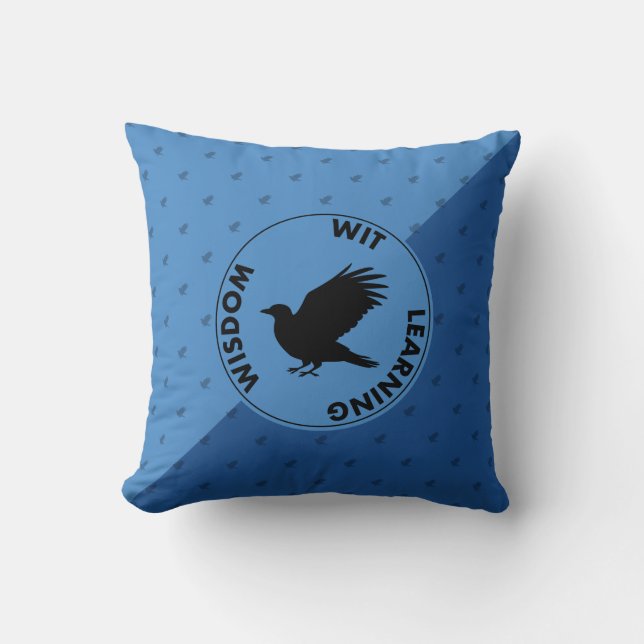 Harry Potter | RAVENCLAW™ House Traits Graphic Throw Pillow (Front)