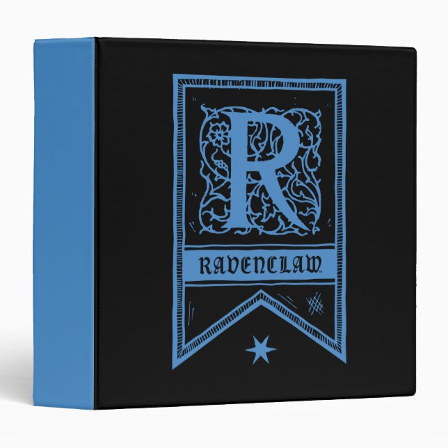 Harry Potter | Ravenclaw Monogram Banner Binder (Front/Spine)