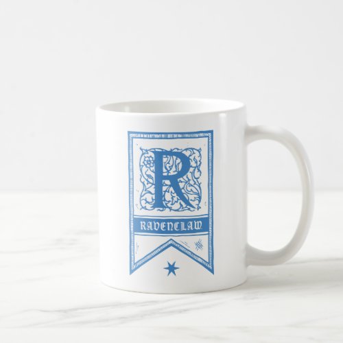 Harry Potter  Ravenclaw Monogram Banner Coffee Mug