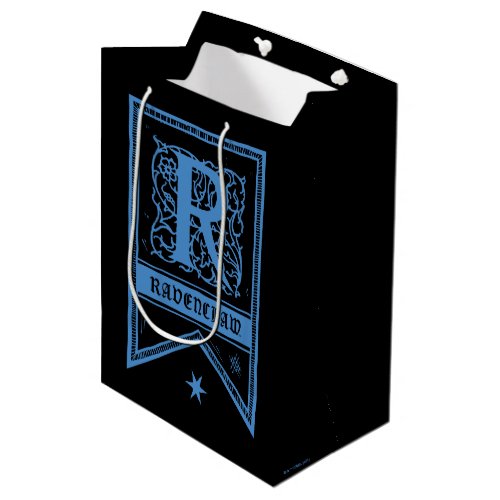 Harry Potter  Ravenclaw Monogram Banner Medium Gift Bag
