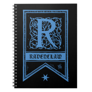 Harry Potter Ravenclaw Monogram Banner Notebook