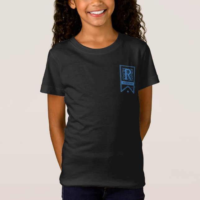 Harry Potter | Ravenclaw Monogram Banner T-Shirt (Front)