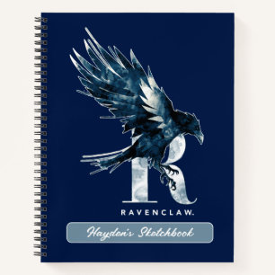 Harry Potter RAVENCLAW™ Raven Watercolor Drawing Notebook