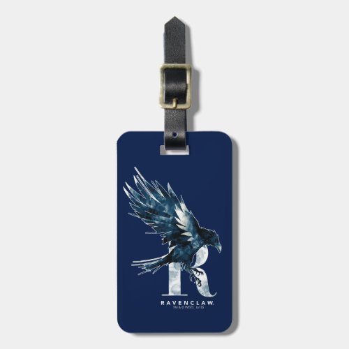 Harry Potter  RAVENCLAW Raven Watercolor Luggage Tag