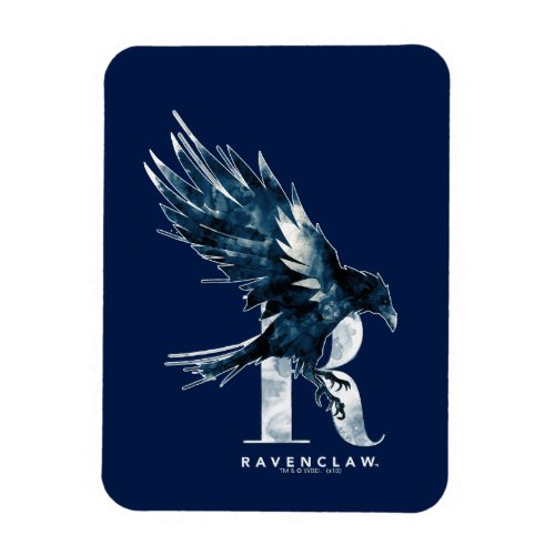 Harry Potter  RAVENCLAW Raven Watercolor Magnet