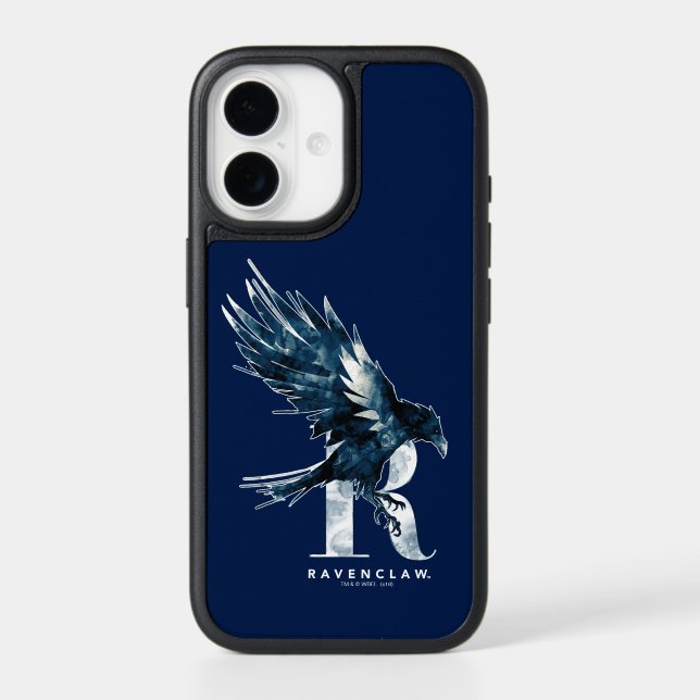 Harry Potter | RAVENCLAW™ Raven Watercolor Otterbox iPhone Case (Back)