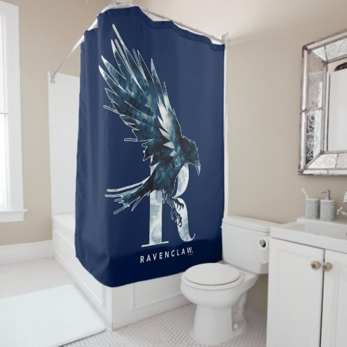Harry Potter  RAVENCLAWâ Raven Watercolor Shower Curtain