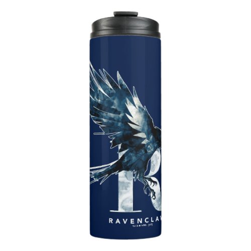 Harry Potter  RAVENCLAW Raven Watercolor Thermal Tumbler