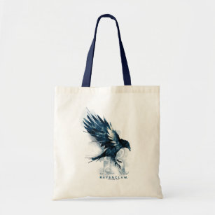 Harry Potter   RAVENCLAW™ Raven Watercolor Tote Bag