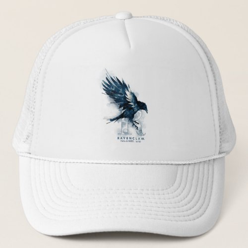 Harry Potter  RAVENCLAWâ Raven Watercolor Trucker Hat