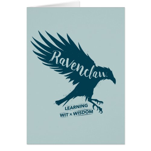Harry Potter  RAVENCLAWâ Silhouette Typography