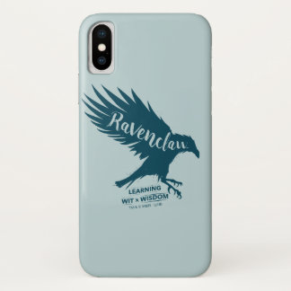 Harry Potter | RAVENCLAW™ Silhouette Typography iPhone X Case