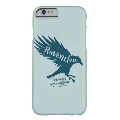 Harry Potter  RAVENCLAWâ Silhouette Typography Barely There iPhone 6 Case