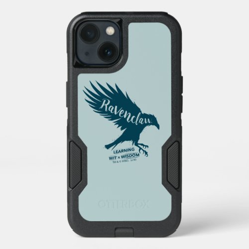 Harry Potter  RAVENCLAW Silhouette Typography iPhone 13 Case