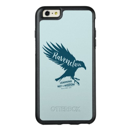 Harry Potter  RAVENCLAWâ Silhouette Typography OtterBox iPhone 66s Plus Case