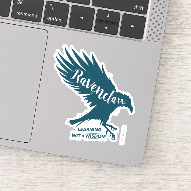 Harry Potter | RAVENCLAW™ Silhouette Typography Sticker (Detail)