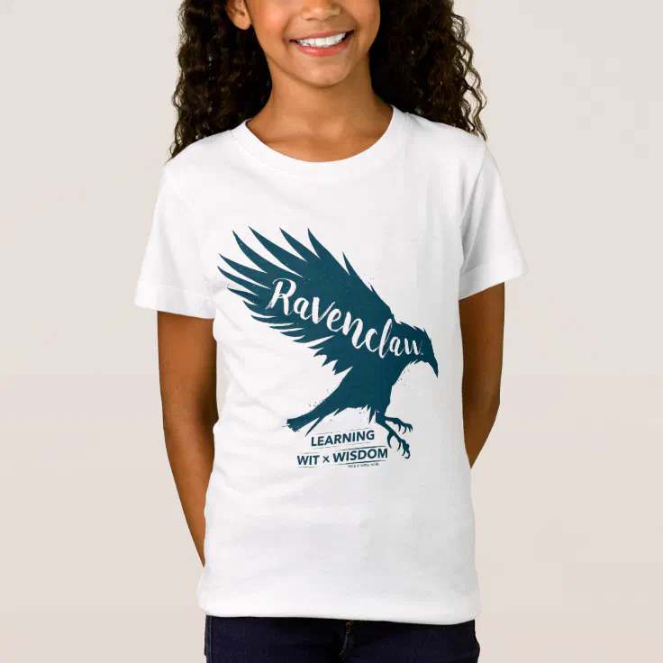 Harry Potter Girls Ravenclaw Sport Emblem T-Shirt 