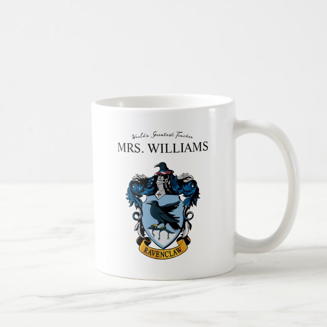 Harry Potter | Ravenclaw Teacher Personalized Coffee Mug (Right)