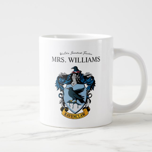 Harry Potter | Ravenclaw Teacher Personalized Giant Coffee Mug (Right)