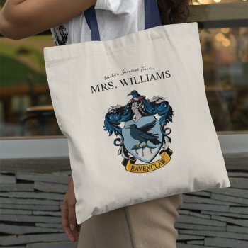 Harry Potter | Ravenclaw Teacher Personalized Tote Bag by harrypotter at Zazzle