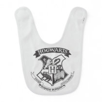 Harry Potter | Retro Hogwarts Crest Baby Bib Harry Potter | Retro Hogwarts Crest Baby Bib