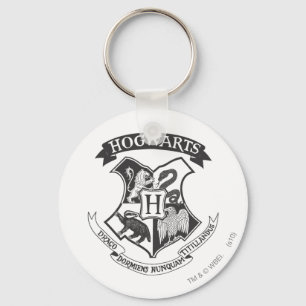 Harry Potter Retro Hogwarts Crest Keychain
