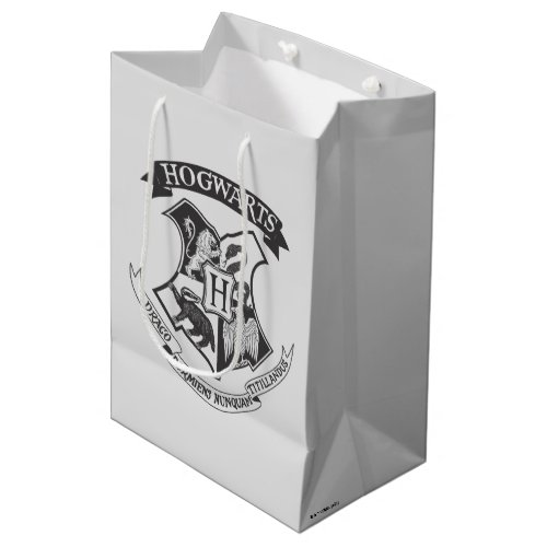 Harry Potter  Retro Hogwarts Crest Medium Gift Bag