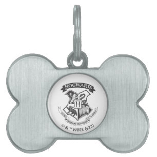 Harry Potter Retro Hogwarts Crest Pet ID Tag