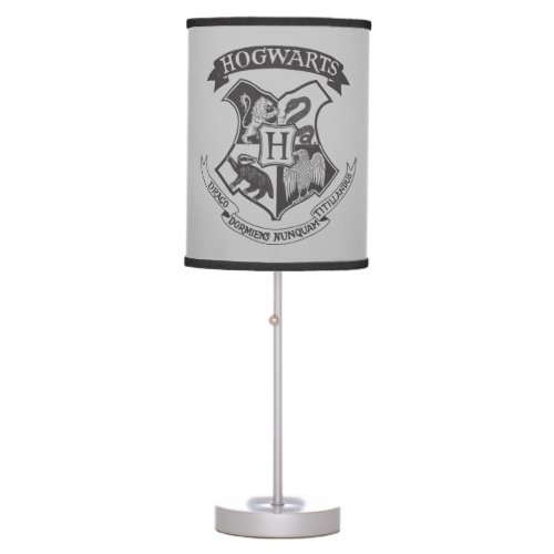 Harry Potter  Retro Hogwarts Crest Table Lamp