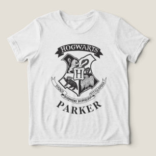 Harry Potter Retro Hogwarts Crest Tri-Blend Shirt