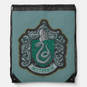 Harry Potter Retro Mighty Slytherin Crest Drawstring Bag