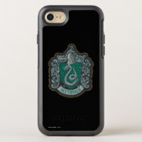 Harry Potter | Retro Mighty Slytherin Crest OtterBox Symmetry iPhone 7 Case