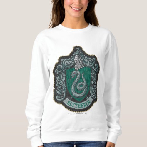 Harry Potter  Retro Mighty Slytherin Crest Sweatshirt