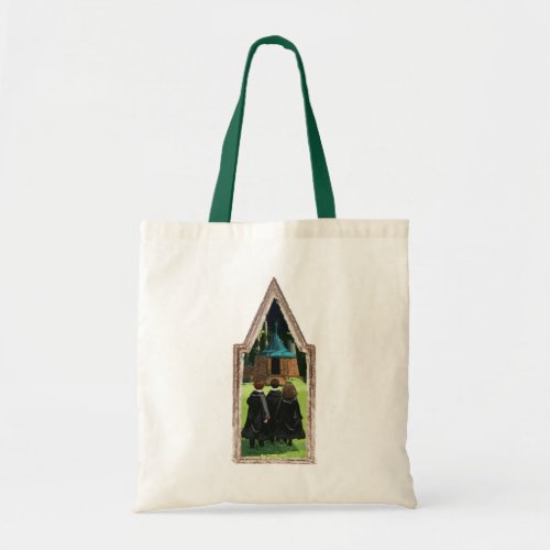 HARRY POTTER Ron  Hermione at Hagrids Hut Tote Bag