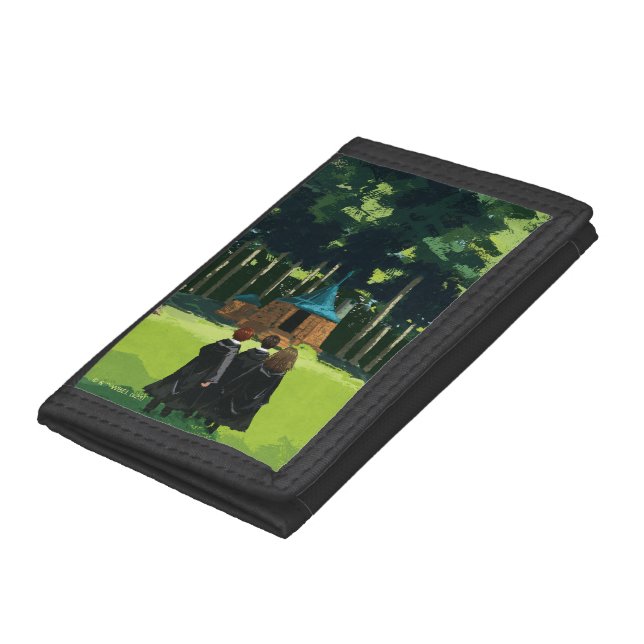 HARRY POTTER™, Ron, & Hermione at Hagrid's Hut Trifold Wallet (Bottom)