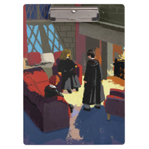 HARRY POTTER™, Ron, & Hermione in Common Room Clipboard