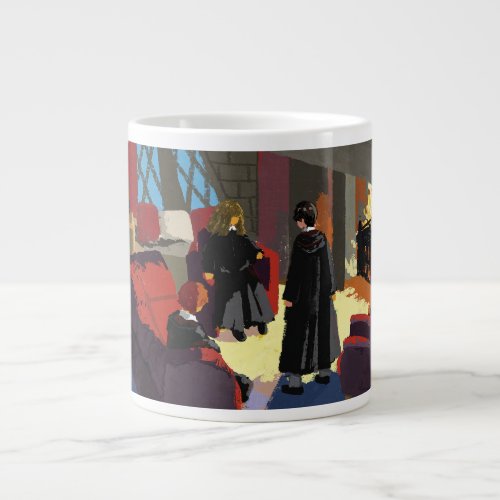 HARRY POTTER Ron  Hermione in Common Room Giant Coffee Mug