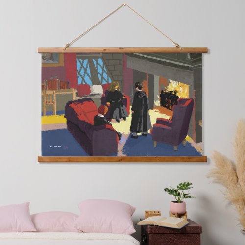 HARRY POTTER Ron  Hermione in Common Room Hanging Tapestry