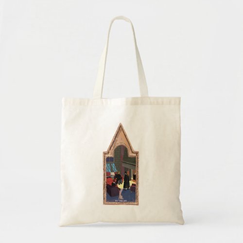 HARRY POTTER Ron  Hermione in Common Room Tote Bag