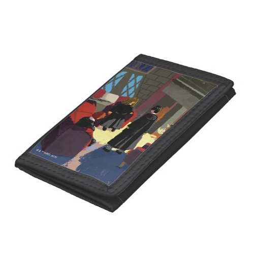 HARRY POTTER Ron  Hermione in Common Room Trifold Wallet