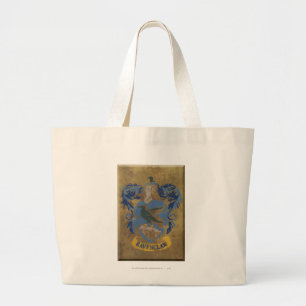Harry Potter Rustic Ravenclaw Painting Large Tote Bag