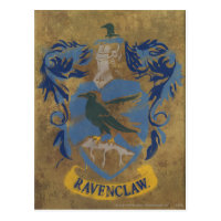 Harry Potter | Rustic Ravenclaw Painting Postcard