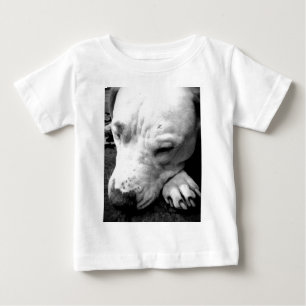 harry potter scar dog white pit bull baby T-Shirt