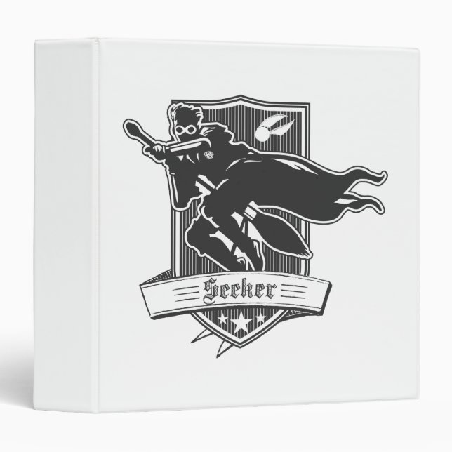 Harry Potter | Seeker Badge 3 Ring Binder (Front/Spine)