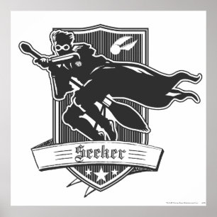 Harry Potter Seeker Badge Poster