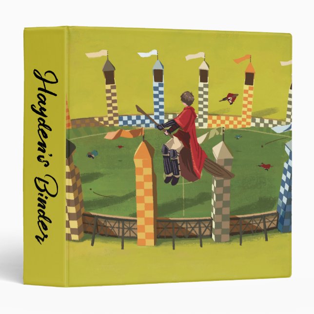 HARRY POTTER™ Seeking the Golden Snitch 3 Ring Binder (Front/Spine)