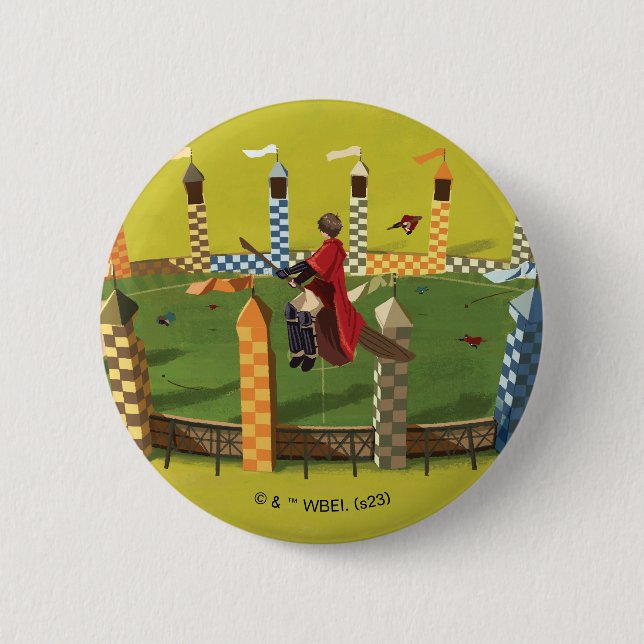 HARRY POTTER™ Seeking the Golden Snitch Button (Front)